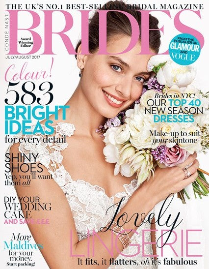 IT'S HERE! FIREFLY IS FEATURED IN CONDE NAST'S BRIDES MAGAZINE!