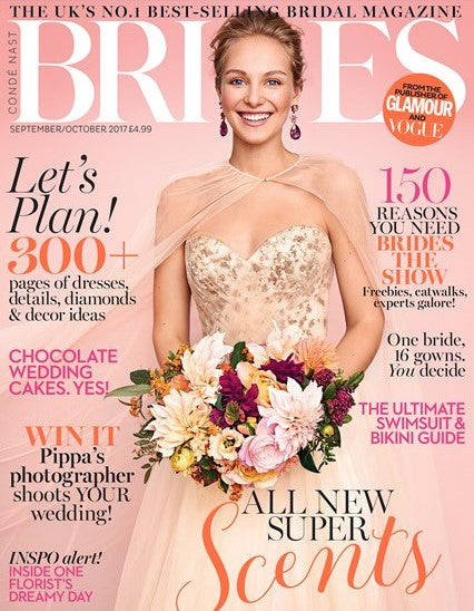 FIREFLY'S CONDE NAST BRIDES MAGAZINE APPEARANCE FOR SEPTEMBER/OCTOBER!