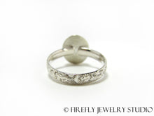 Load image into Gallery viewer, Labradorite Moon Glow Ring in 24k Gold and Sterling. Size 7.75 - Firefly Jewelry Studio
